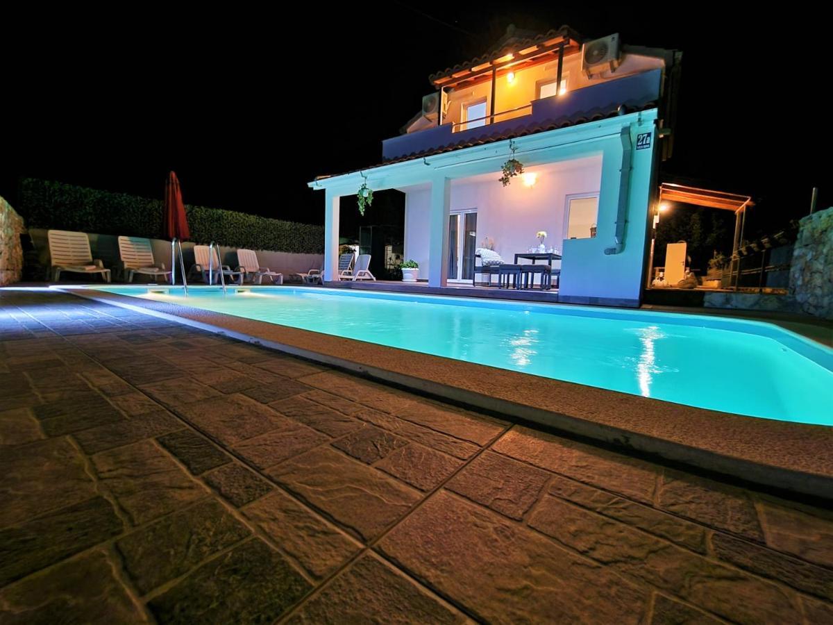 Anas Lagoon Holiday House With Pool At Azure Beach Mali Drvenik Esterno foto
